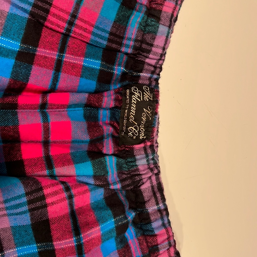 Vermont flannel company flannel pajama pants size adult M